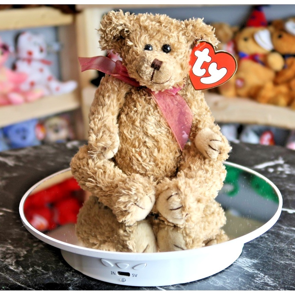Ty Attic Treasures Berkley Bear Tan Plush Jointed Teddy Vintage 1993 6052-16
